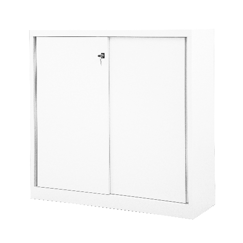 BISLEY ECO Schiebetürenschrank • Stahlschrank > 1.200 mm Breit für 3 OH