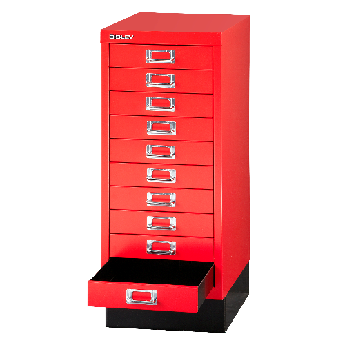 BISLEY MultiDrawer Schubladenschrank 29er Serie DIN A4 > 10 Schubladen à H 51 mm