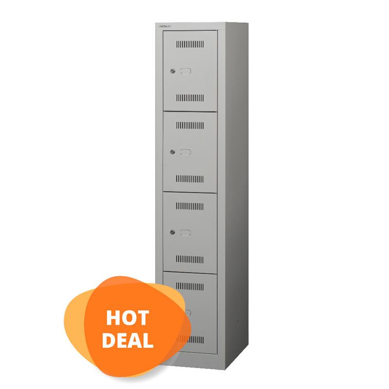 BISLEY MonoBloc™ Garderoben- Schließfachschrank • Wertfach- Spind • 500 mm Tief