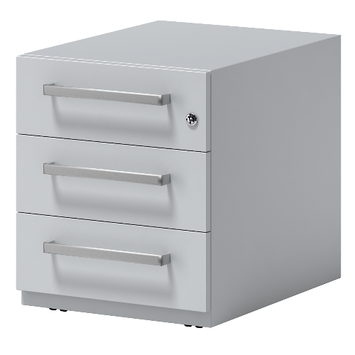 BISLEY Note™ Rollcontainer 565 mm Tief • Mobiler Schreibtisch- Beistellschrank