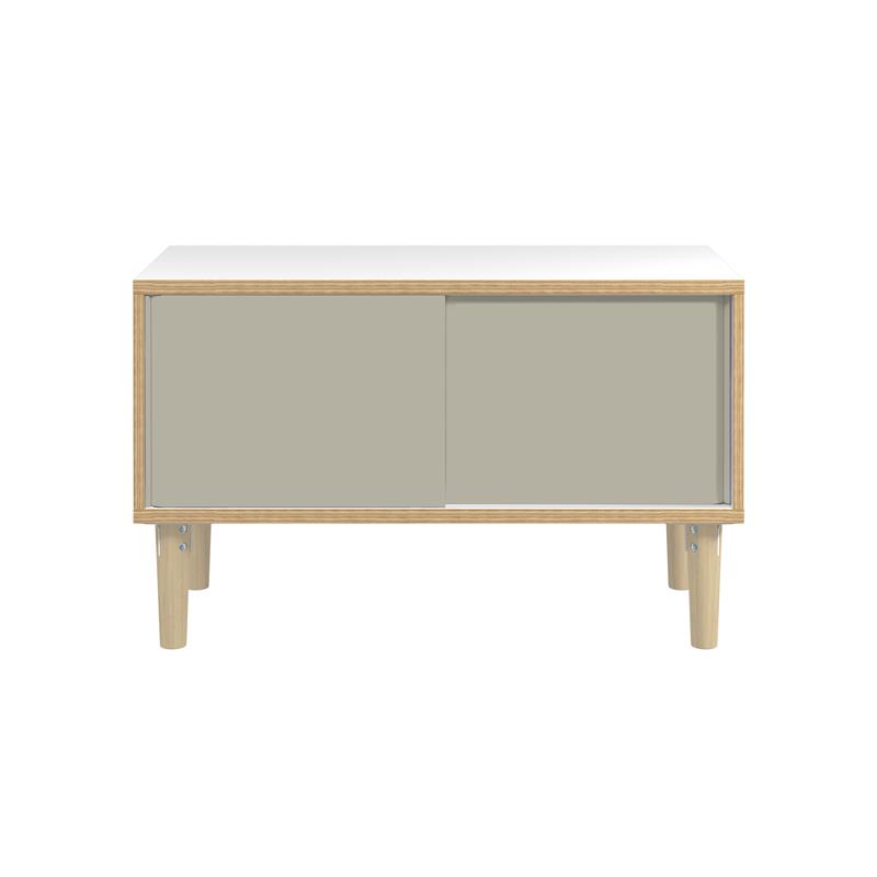 BISLEY Poise Sideboard mit Schiebetüren • Breite 1.000 mm > 450 mm Tief