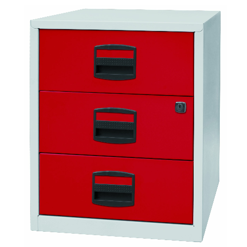 BISLEY Home PFAM3S Rollcontainer • Mobiler Schreibtisch-Beistellschrank