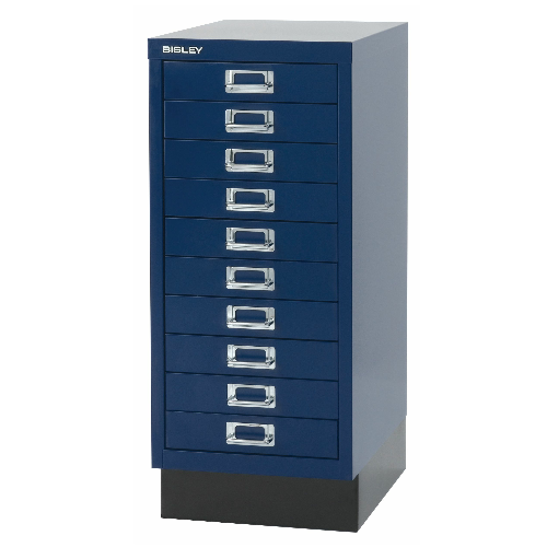 BISLEY MultiDrawer Schubladenschrank 29er Serie DIN A4 > 10 Schubladen à H 51 mm