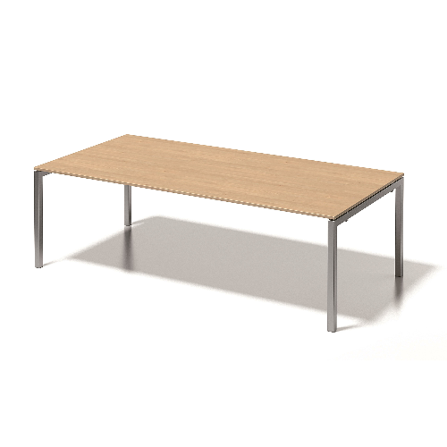 BISLEY CITO Konferenztisch 2.400 mm Breit • Höhenfixiertes U-Fußgestell