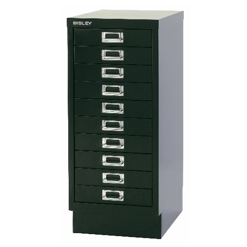 BISLEY MultiDrawer Schubladenschrank 29er Serie DIN A4 > 10 Schubladen à H 51 mm
