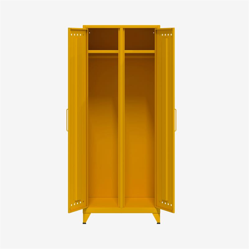 BISLEY Fern Maxi Kleiderschrank inkl. 1 Fachboden & Kleiderstange • 510 mm Tief