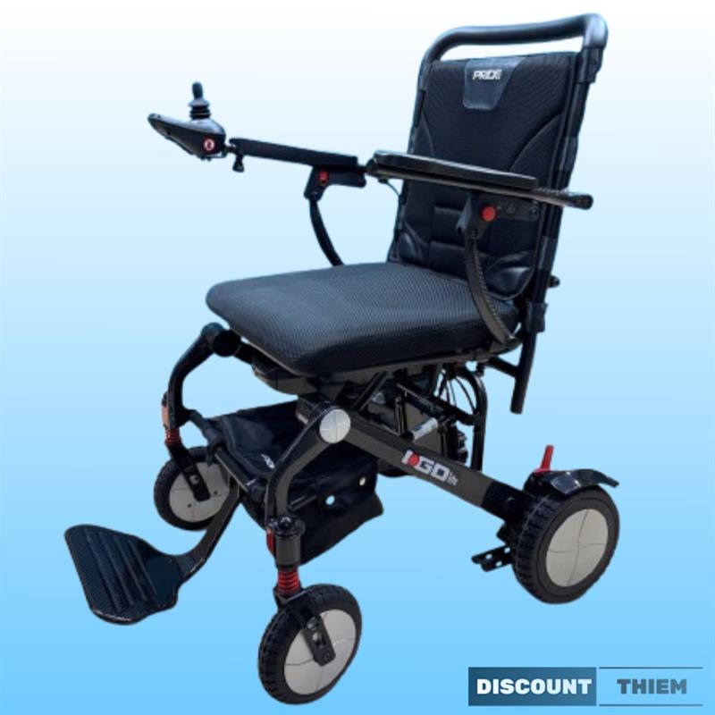 PRIDE i-Go Lite Carbon Elektrorollstuhl • Reise Rollstuhl nur 18 kg • 6 KM/H