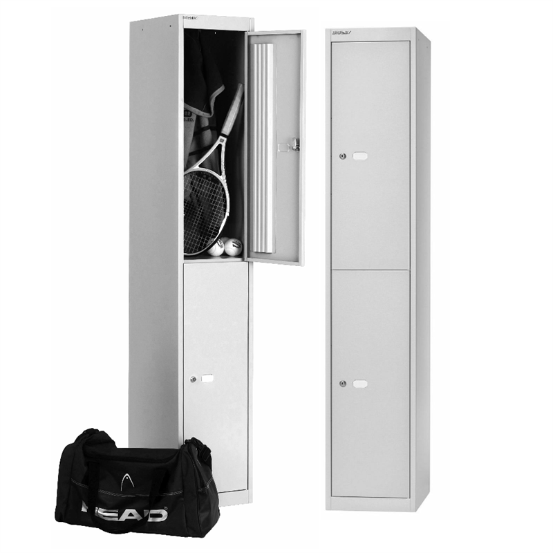 BISLEY Office Garderoben- Schließfachschrank CLK182 • Einzelspind 457 mm Tief
