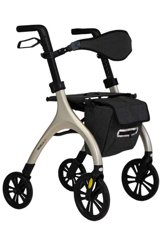 PRIDE Movella Lite Rollator • Leichtgewichtsrollator nur 6,6 kg
