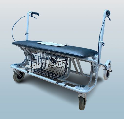 RSB Maximum 300 XXL Rollator • Sitzbreite 100 cm • Tragkraft 300 kg