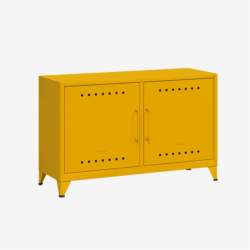 BISLEY Cabby Sideboard • Aufbewahrungsschrank • Retro-Industrial Design