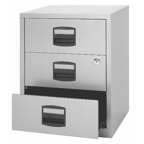 BISLEY Home PFAM3S Rollcontainer • Mobiler Schreibtisch-Beistellschrank