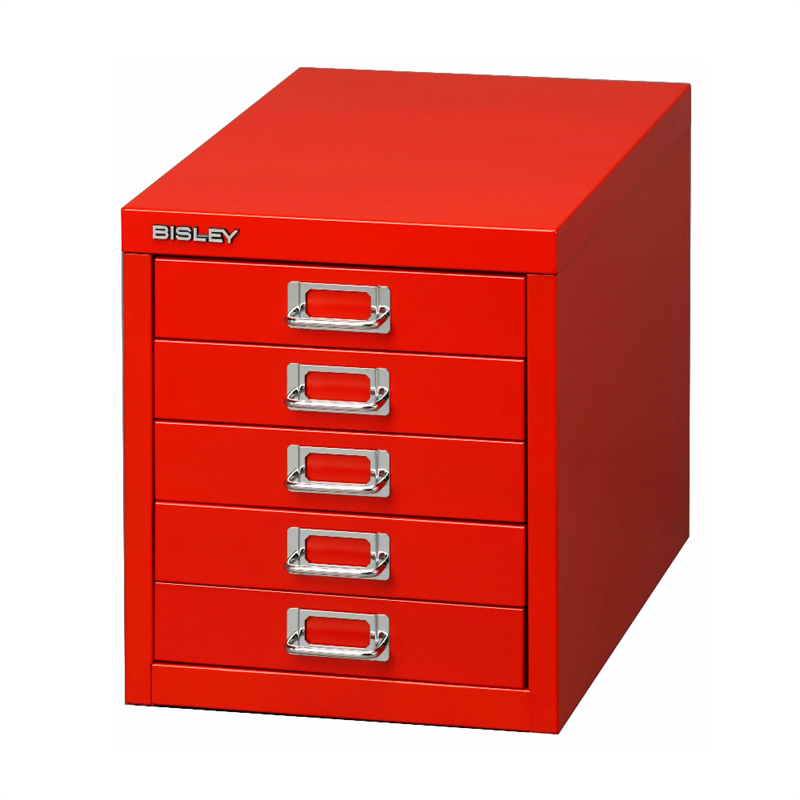 BISLEY MultiDrawer Schubladenschrank 12er Serie DIN A4 > 5 Schubladen à H 51 mm