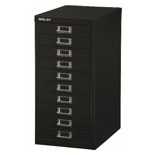 BISLEY MultiDrawer Schubladenschrank 29er Serie DIN A4 > 10 Schubladen à H 51 mm
