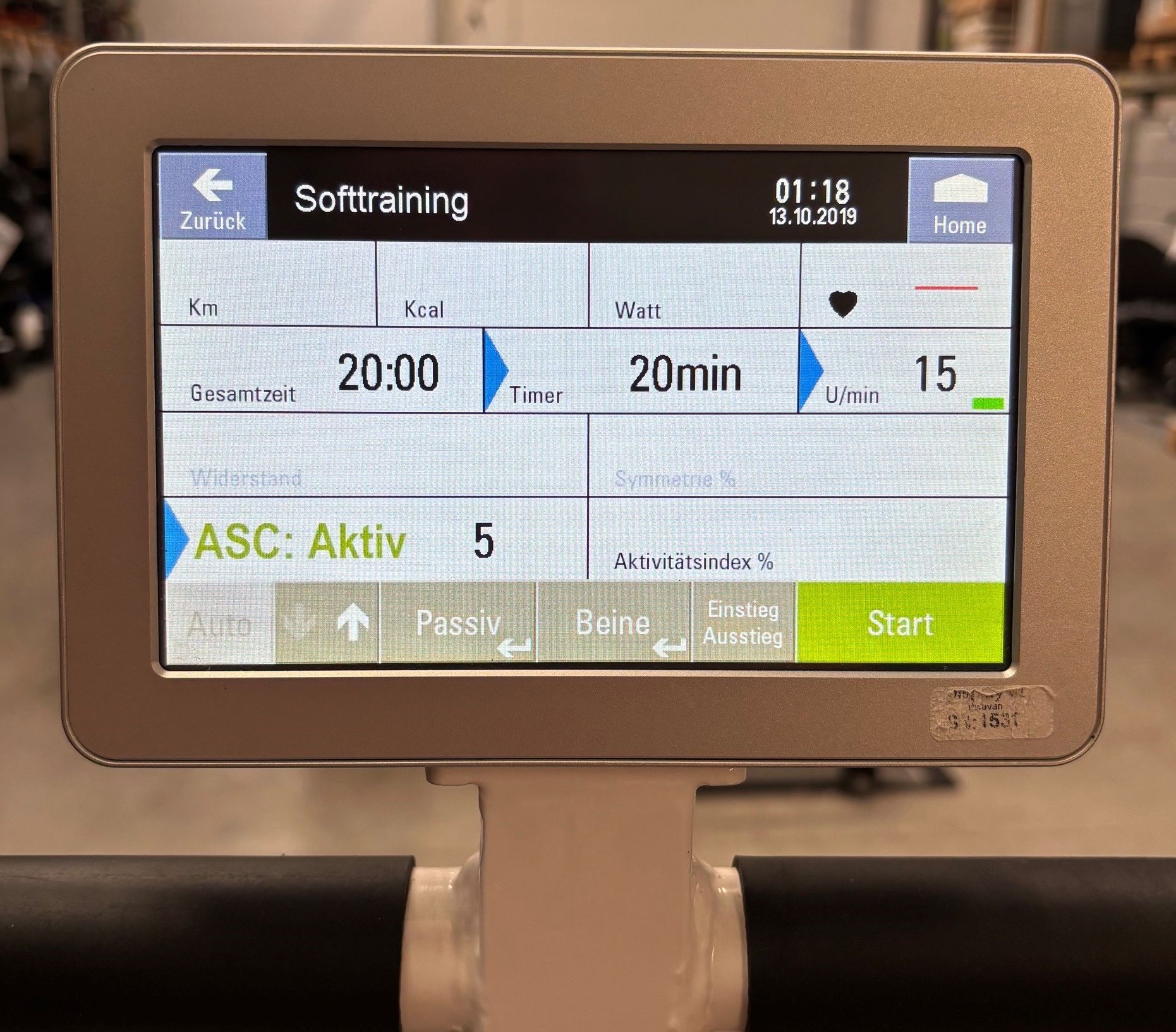 Paravan Movanimo Touch Bewegungstrainer • Beintrainer • Therapietrainer