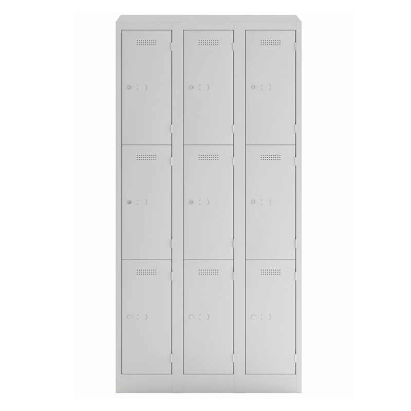 BISLEY Primary Locker Garderoben- Schließfachschrank • Wertfachspind 600 mm Tief