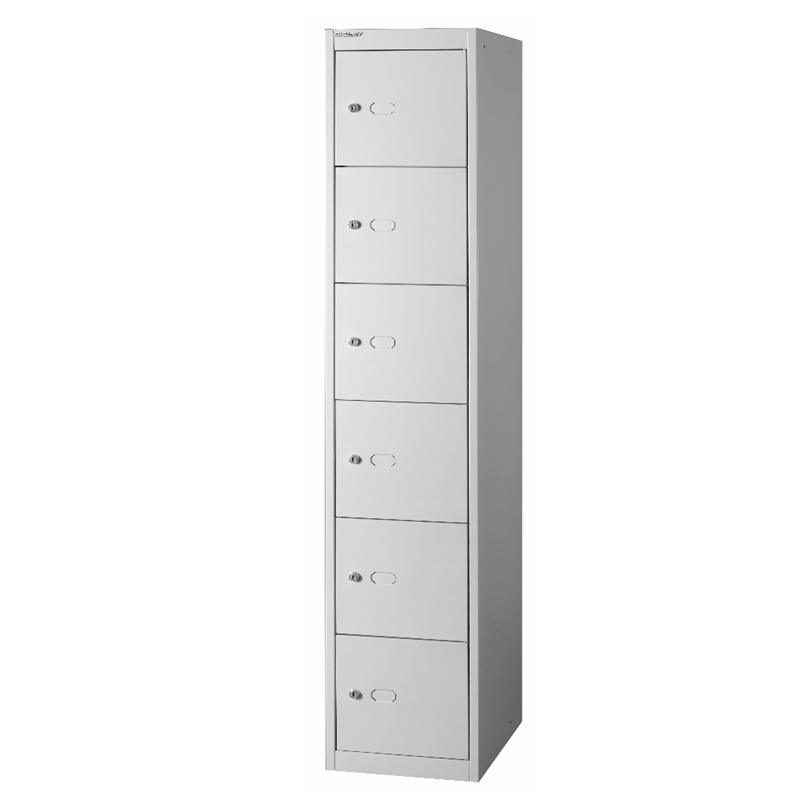 BISLEY Office Garderoben- Schließfachschrank CLK126 • Einzelspind 305 mm Tief