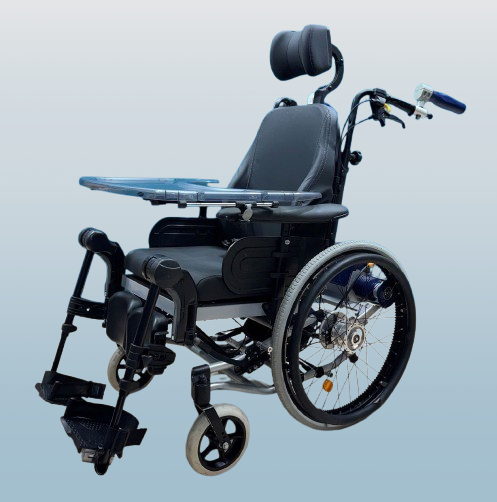 AAT Alber V-MAX Brems- & Schiebehilfe mit Multifunktions- Rollstuhl • SB 46 cm