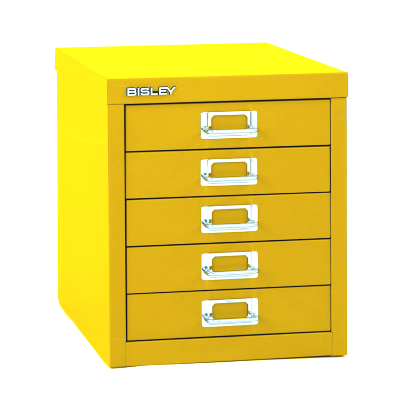 BISLEY MultiDrawer Schubladenschrank 12er Serie DIN A4 > 5 Schubladen à H 51 mm