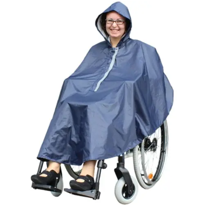 ROLKO rainPRO Rollstuhl- Poncho • Regencape für Rollstuhlfahrer