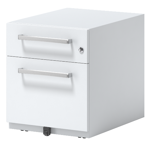 BISLEY Note™ Rollcontainer 565 mm Tief • Mobiler Schreibtisch- Beistellschrank