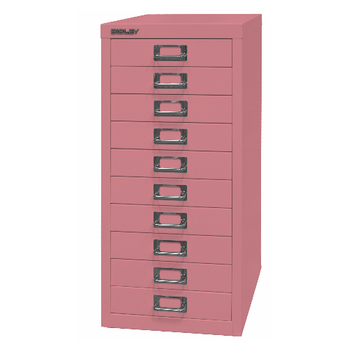 BISLEY MultiDrawer Schubladenschrank 29er Serie DIN A4 > 10 Schubladen à H 51 mm