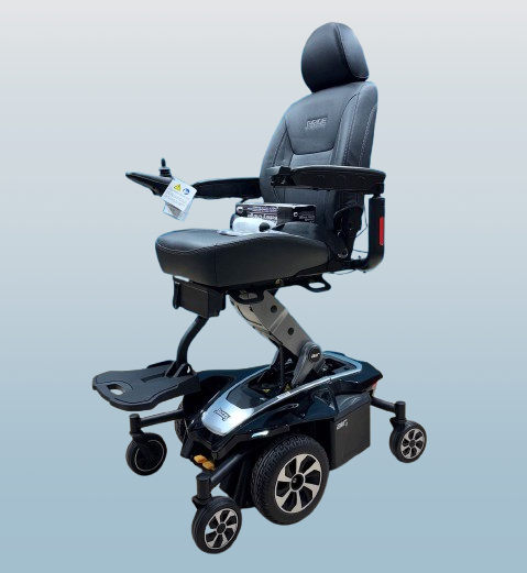 PRIDE Jazzy Air 2.0 Elektrorollstuhl mit Sitzlift • Elektrischer Rollstuhl