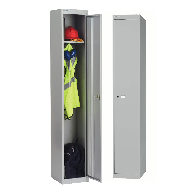 BISLEY Office Garderoben- Schließfachschrank CLK121 • Einzelspind 305 mm Tief