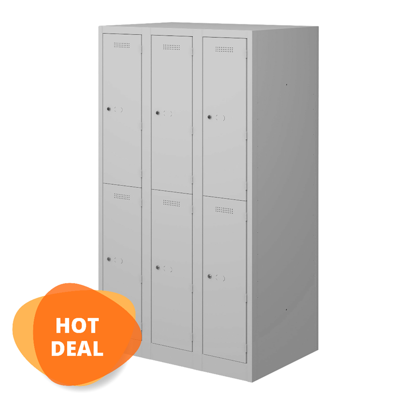 BISLEY Primary Locker Garderoben- Schließfachschrank • Wertfachspind 600 mm Tief