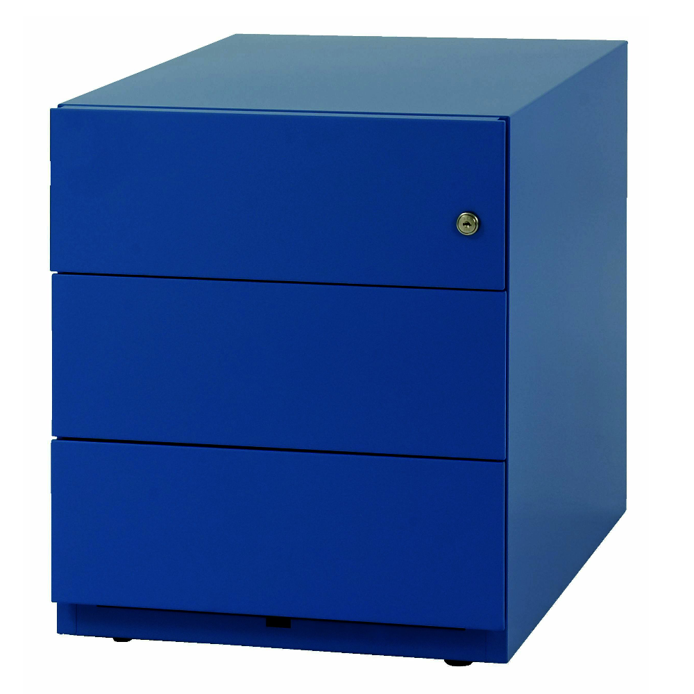 BISLEY Note™ Rollcontainer 565 mm Tief • Mobiler Schreibtisch- Beistellschrank