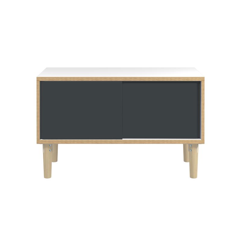 BISLEY Poise Sideboard mit Schiebetüren • Breite 1.000 mm > 450 mm Tief