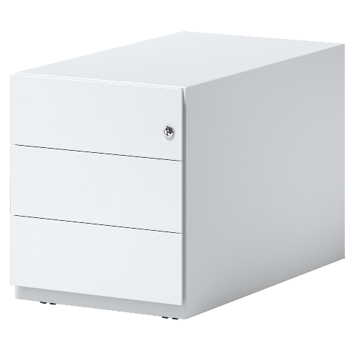 BISLEY Note™ Rollcontainer 775 mm Tief • Mobiler Schreibtisch- Beistellschrank