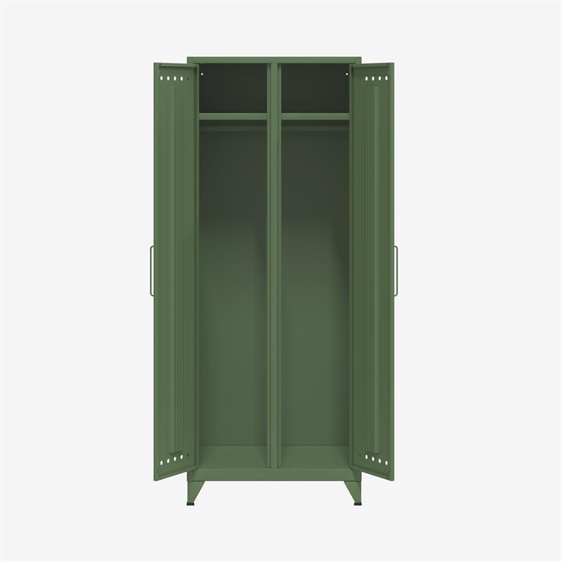 BISLEY Fern Maxi Kleiderschrank inkl. 1 Fachboden & Kleiderstange • 510 mm Tief
