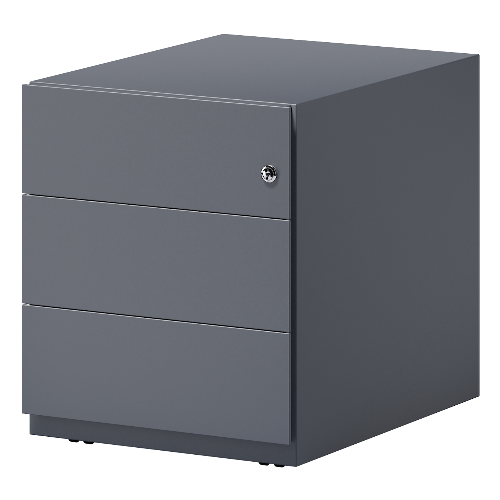 BISLEY Note™ Rollcontainer 565 mm Tief • Mobiler Schreibtisch- Beistellschrank