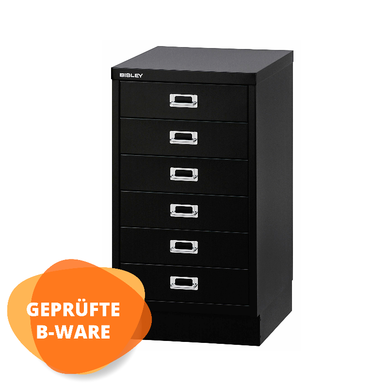 BISLEY MultiDrawer Schubladenschrank 29er Serie DIN A3 > 6 Schubladen à H 87 mm