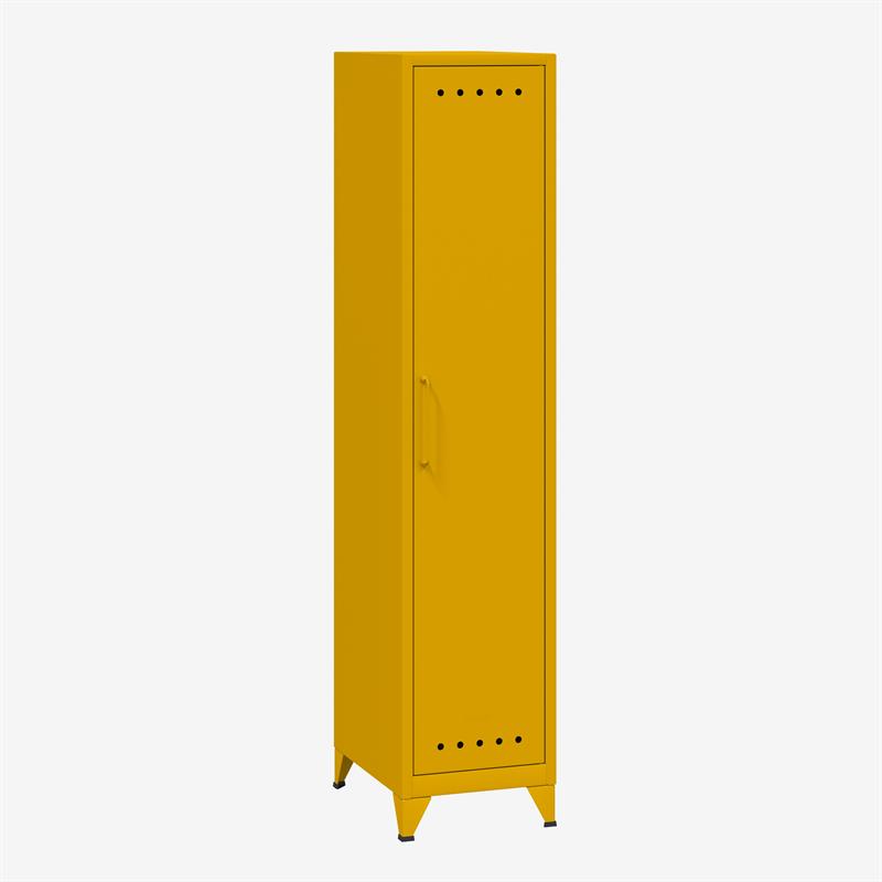 BISLEY Fern Garderobenschrank mit Hutboden und Kleiderstange • 510 mm Tief