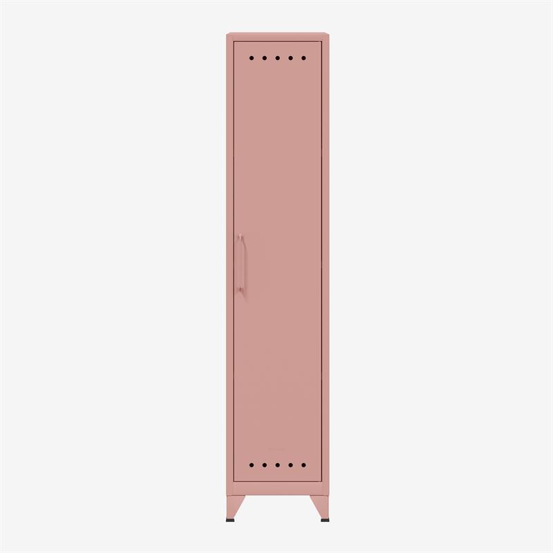 BISLEY Fern Garderobenschrank mit 3 festen Fachböden • 510 mm Tief