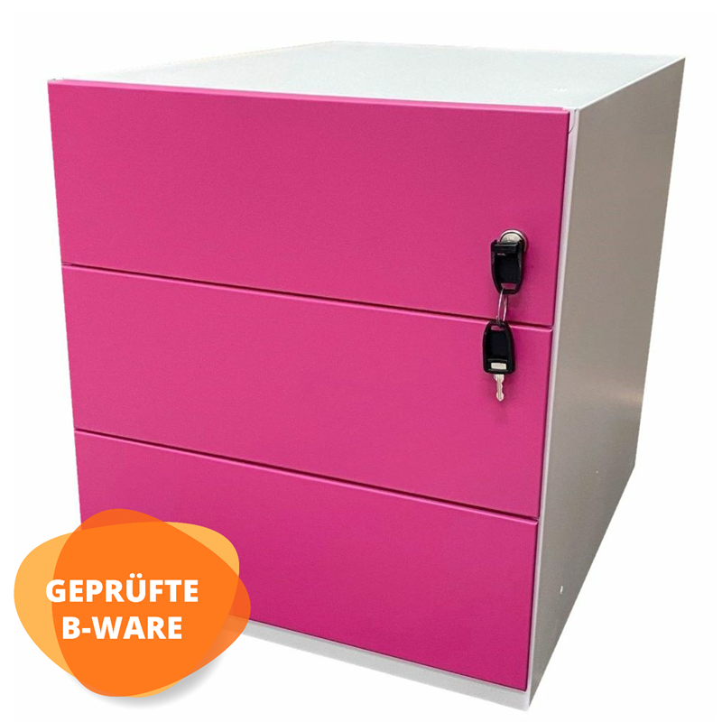 BISLEY Note™ Rollcontainer 565 mm Tief • Mobiler Schreibtisch- Beistellschrank