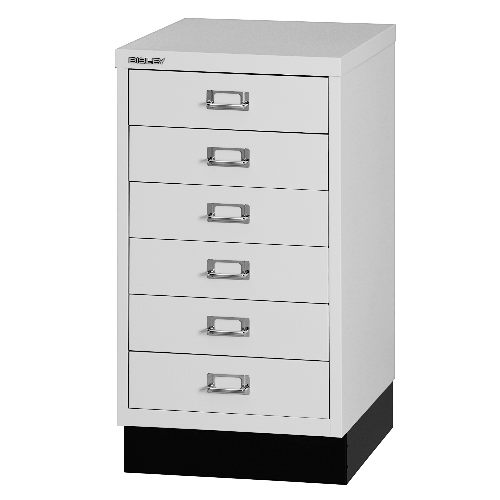 BISLEY MultiDrawer Schubladenschrank 29er Serie DIN A3 > 6 Schubladen à H 87 mm