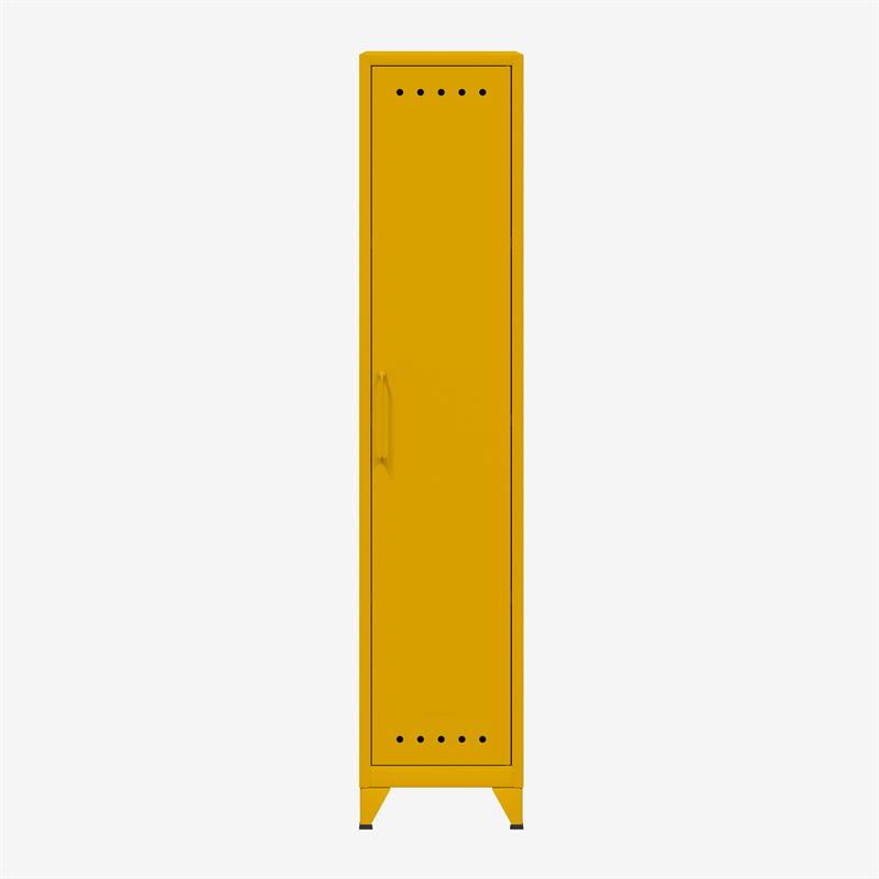 BISLEY Fern Garderobenschrank mit Hutboden und Kleiderstange • 510 mm Tief
