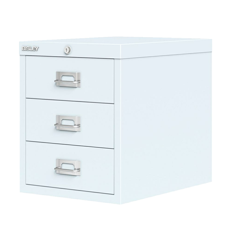 BISLEY MultiDrawer Schubladenschrank 12er Serie DIN A4 > 3 Schubladen à H 87 mm