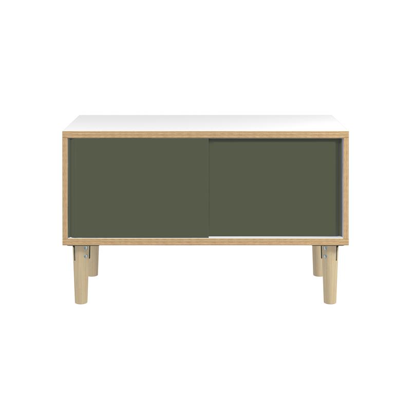 BISLEY Poise Sideboard mit Schiebetüren • Breite 1.000 mm > 450 mm Tief