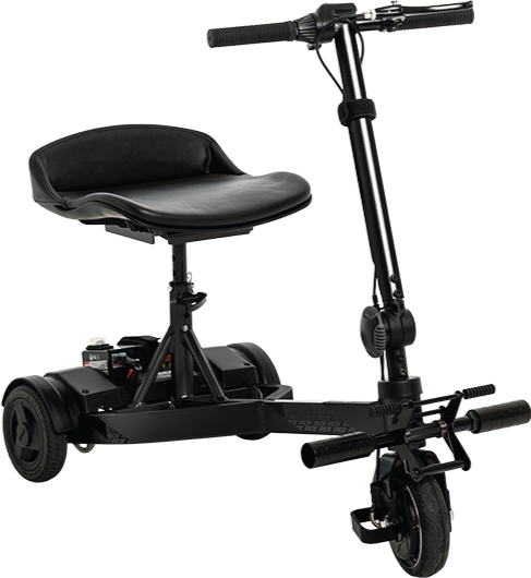 PRIDE iRide 3-Rad Reise-Elektroscooter • Elektromobil nur 19 kg • 6 KM/H