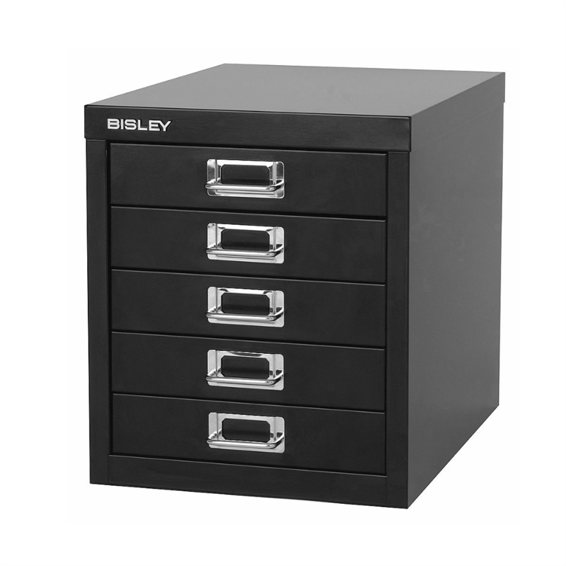BISLEY MultiDrawer Schubladenschrank 12er Serie DIN A4 > 5 Schubladen à H 51 mm