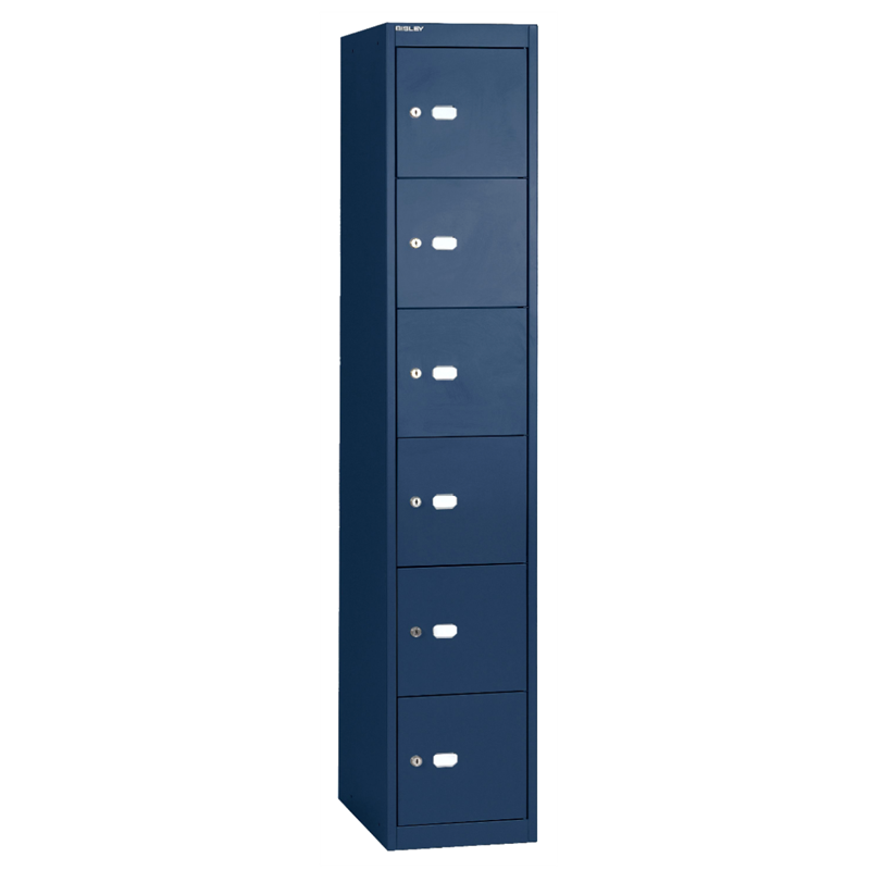 BISLEY Office Garderoben- Schließfachschrank CLK126 • Einzelspind 305 mm Tief