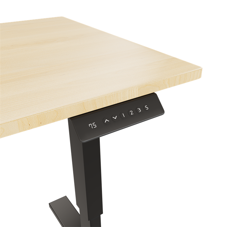 BISLEY E-StarterTech Schreibtisch 1.200 x 600 mm > Elektrisch höhenverstellbar