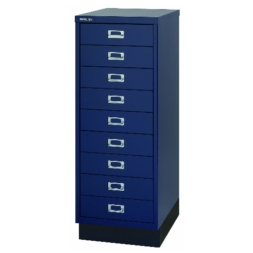 BISLEY MultiDrawer Schubladenschrank 39er Serie DIN A3 > 9 Schubladen à H 87 mm