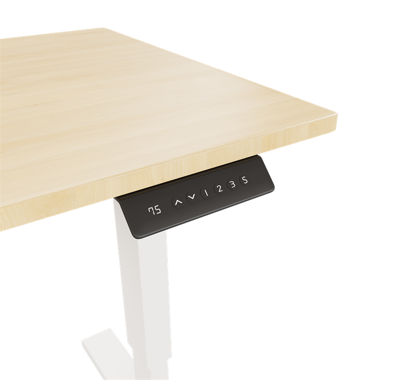BISLEY E-StarterTech Schreibtisch 1.200 x 600 mm > Elektrisch höhenverstellbar