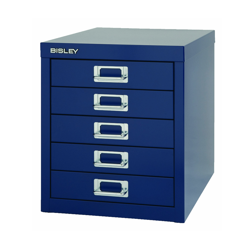 BISLEY MultiDrawer Schubladenschrank 12er Serie DIN A4 > 5 Schubladen à H 51 mm