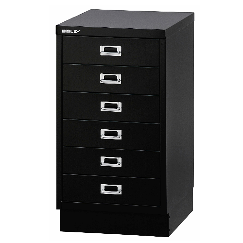 BISLEY MultiDrawer Schubladenschrank 29er Serie DIN A3 > 6 Schubladen à H 87 mm